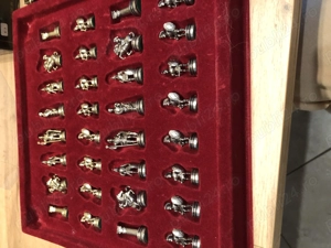 Vand set sah de lux Manopoulos -mahon cu auriu - imagine 5