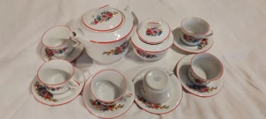 Serviciu Cafea Ceai Vintage - Porțelan Alba Iulia, 14 piese, stare impecabilă