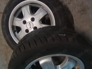 Vind jante Ford AL/15 cu cauciucuri . Nu sunt strimbe sau lovite. - imagine 3