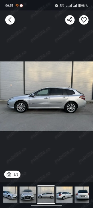 vand Renault laguna 3 facelift 2012