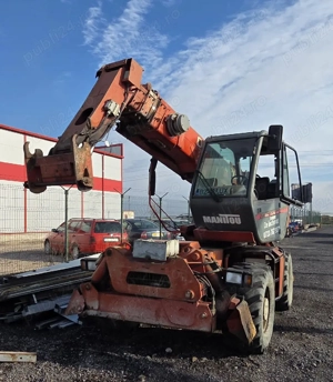 Manitou MRT 1540   Incărcător telescopic rotativ   4 tone   15 m   accesorii + ISCIR - imagine 3