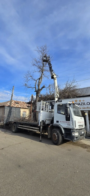 Autoplatformă Iveco Eurocargo 18t cu macara 5t   radiocomandă + nacelă - imagine 5