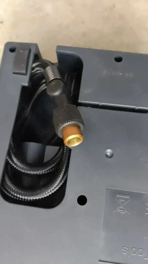 Compresor aer auto 12v  6 bar original FORD 8V21 19G525 AC NOU NEFOLOSIT - imagine 3