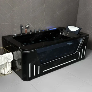 cada cu hidromasa premium acril negru full option