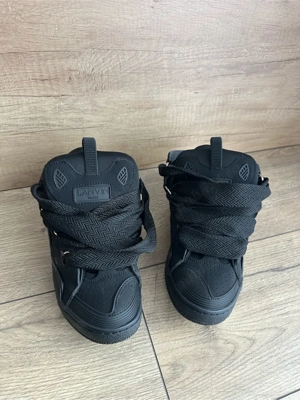 Lanvin Curb Sneakers Black 39