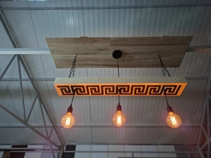 Lustre lemn masiv - imagine 5