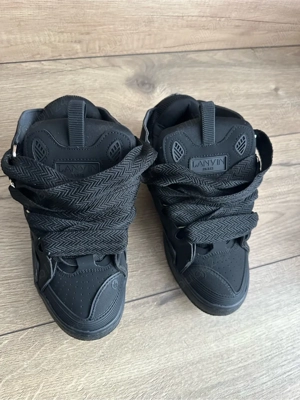 Lanvin Curb Sneakers Black 40