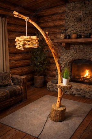 lampa de podea handmade