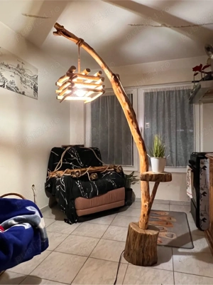 lampa de podea handmade - imagine 2