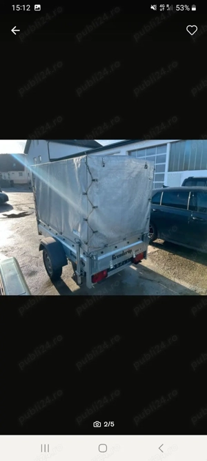 Remorcă  1000 kg - imagine 3