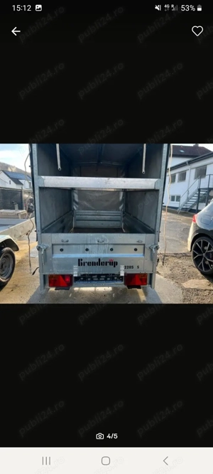 Remorcă  1000 kg - imagine 4