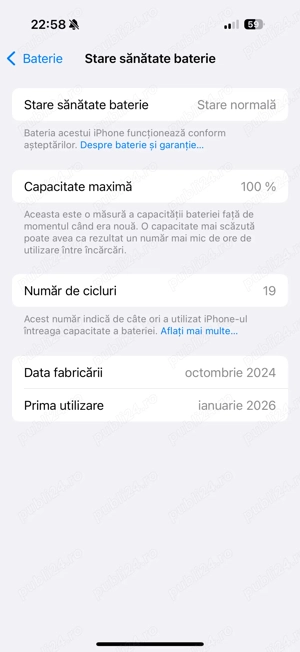 IPhone 16 PRO, in garanție  - imagine 5