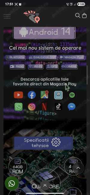 Navigatie peugeot 3008/5008 - imagine 3