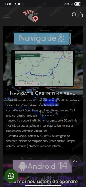 Navigatie peugeot 3008/5008 - imagine 2