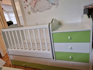 Patut 3 in 1 de vanzare,cu saltea