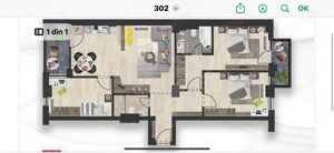 4 CAMERE // BUCEGI 12 // CENTRAL // APRTAMENT DE LUX - imagine 2