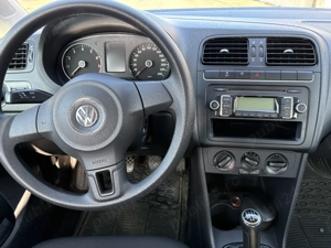 VW Polo 1.2 benzină 60CP, 11 2010, 86.500 km reali, AC   istoric transparent - imagine 8
