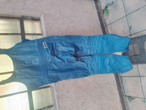 Vând pantalon- salopeta(piele)  moto - imagine 3