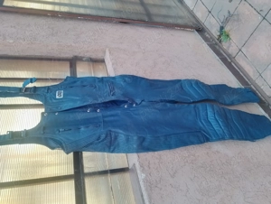 Vând pantalon- salopeta(piele)  moto - imagine 4