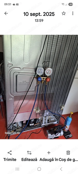 Reparații frigidere la domiciliu.