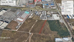 Teren intravilan lângă Hornbach Militari