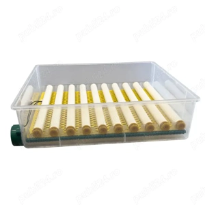 Incubator Clocitoare 70 Oua Gaina Rata Gasca Prepelite Pui Dispozitiv Intoarcere Automata Ovoscop Li - imagine 5