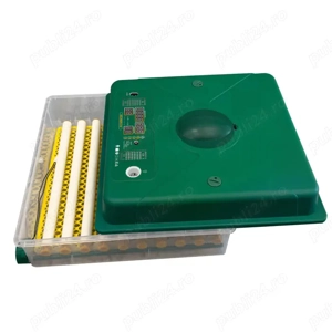 Incubator Clocitoare 70 Oua Gaina Rata Gasca Prepelite Pui Dispozitiv Intoarcere Automata Ovoscop Li - imagine 2