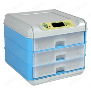 Incubator Clocitoare 192 Oua Gaina, Rata Gasca Curca Porumbel Prepelita Dispozitiv Intoarcere  - imagine 3