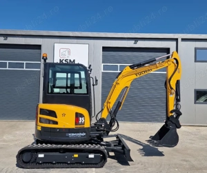  Mini Excavator Yuchai U35 (3.9t) | PICON CADOU | Coada Zero | 5 Ani Garanție - imagine 2