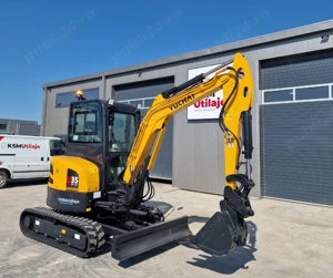  Mini Excavator Yuchai U35 (3.9t) | PICON CADOU | Coada Zero | 5 Ani Garanție - imagine 4