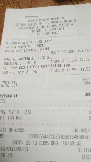 Vargă Tica Lungbov 6 m carbon  - imagine 5