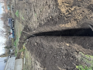 Executăm lucrări de excavare 