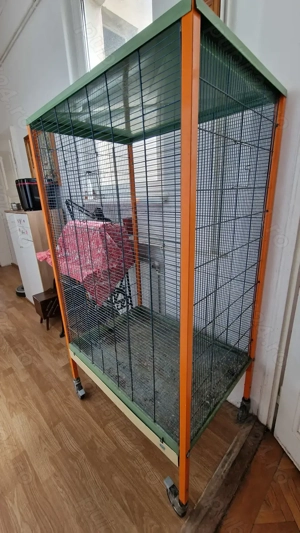 Volieră colivie cușcă papagali păsări  - imagine 5