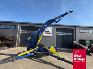 Mini Macara Spider SPT S7 (3t   17m) | HIBRID Diesel+Electric | Jib Inclus | NOU - imagine 4