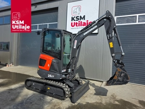 Mini Excavator Premium EUROCOMACH 25ZT (2.6t) | Bosch Rexroth | Coada Zero - imagine 3
