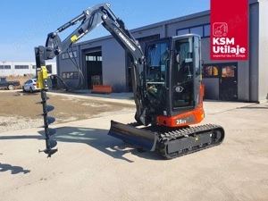 Mini Excavator Premium EUROCOMACH 25ZT (2.6t) | Bosch Rexroth | Coada Zero - imagine 12