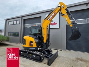 Midi Excavator Yuchai U60 (5.6t) | PICON CADOU | Coada Zero | Bosch Rexroth | 5 Ani Garanție - imagine 3