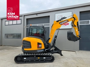 Midi Excavator Yuchai U60 (5.6t) | PICON CADOU | Coada Zero | Bosch Rexroth | 5 Ani Garanție - imagine 9