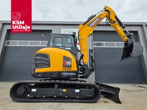 Midi Excavator Yuchai U60 (5.6t) | PICON CADOU | Coada Zero | Bosch Rexroth | 5 Ani Garanție - imagine 4