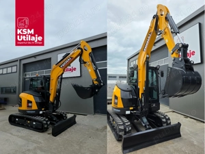 Midi Excavator Yuchai U60 (5.6t) | PICON CADOU | Coada Zero | Bosch Rexroth | 5 Ani Garanție - imagine 8