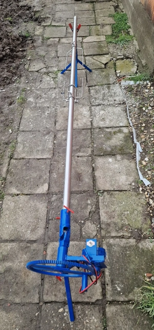 Vand rotisor electric 12 V - 2 viteze  tava inox 1.15 m