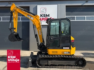 Midi Excavator JCB 50Z (5t) DEMO | 14 Ore | Coada Zero | A C | Ca NOU - imagine 7