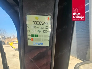 Mini Încărcător Lonking CDM312 (3.5t) | Motor Kubota | High Flow | A C - imagine 10