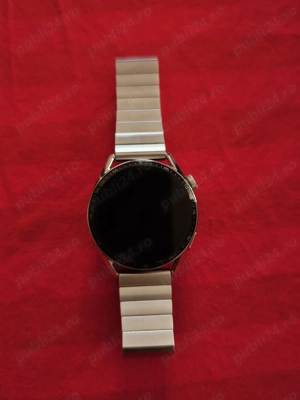 Smartwatch Huawei Watch GT3, 46mm, Elite Edition, Stainless Steel - imagine 2