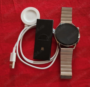 Smartwatch Huawei Watch GT3, 46mm, Elite Edition, Stainless Steel - imagine 3