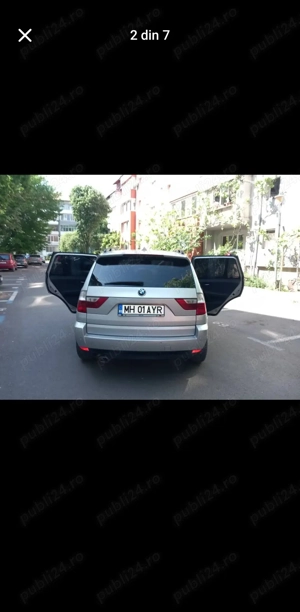 Vând bmw x3  2000diesel anul de fabricație  2010 luna iulie  proprietar ofer fiscal  masina este okk - imagine 4