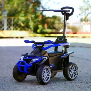 ATV electric cu maner 4 in 1, Kinderauto Hercules 35W 6V, telecomanda