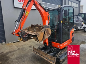 Mini Excavator KUBOTA KX019-4 (2 t | Cupă Taluz Hidraulică | 1810 Ore - imagine 7