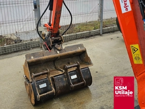 Mini Excavator KUBOTA KX019-4 (2 t | Cupă Taluz Hidraulică | 1810 Ore - imagine 6