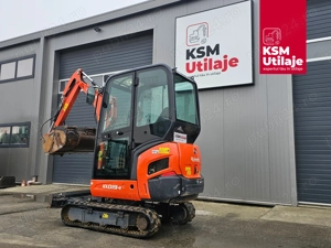Mini Excavator KUBOTA KX019-4 (2 t | Cupă Taluz Hidraulică | 1810 Ore - imagine 8